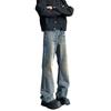 Jeans Esclavos Retro Nostálgicos para Hombre Invierno Marca de Moda Estilo Americano Pantalones Lavados de Moda High Street Sueltos de Pierna Ancha