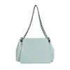 Bolso tejido para mujer, gran capacidad, nuevo modelo 2026, bolso cruzado versátil casual con cadena, adecuado para la escuela y el trabajo, bolso tote