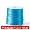 Lin 100.5m Cordón para Nudo Chino Pulsera de Hilo Rojo Tejido Materiales DIY Cuerda Dorada para la Mano Cordón para Tejido de Hilo Rojo