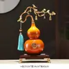 Ziqi Donglai Latão Cristal Cerâmica Cabaça Ornamentos de Alto Padrão Sala de Estar Gabinete de TV Corredor Decorações para inauguração de casa e abertura