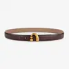 Venta Directa de Fábrica Cinturón de Moda Nuevo para Mujer, Estilo Ins Versátil de Gama Alta Retro Cinturón Dorado con Letras para Mujer