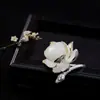 Anillo de plata de ley estilo antiguo Ailian para mujer Jade Blanco Flor de Loto Dorada anillo budista antiguo de vestimenta antigua anillo abierto