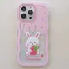 Capa para Celular Apple 14 iPhone13 Fofa IP12 Animal Fofo IP11 Resistente a Quedas IP14 PRO Bolo