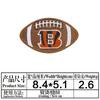 Alta calidad NFL Liga Mayor de Fútbol Raiders RAIDERS Parches de Tela Bordados Parches para Ropa Planchado