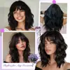 Peluca Amazon para Mujer de Longitud Media Cabello Rizado Realista Esponjoso Cabello Largo Rizado Rulos de Lana Cabello Humano Simululado Gorro de Cabeza Completa