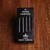 Venda por atacado de velas coloridas para iluminação doméstica velas comuns velas de casamento romântico de haste longa velas de emergência