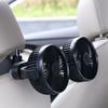 Ventilador de carro ventilador elétrico de carro 12V24v volts caminhão de refrigeração USB escavadeira van caminhão grande