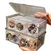 Caja de almacenamiento Yum de acrílico transparente con cubierta protectora individual de 5675 mm, insignia de cáñamo, soporte de exhibición de mijo periférico