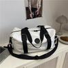 Bolsa de Viagem para Viagem de Negócios, Bolsa de Bagagem Portátil Leve Masculina, Bolsa de Ombro de Grande Capacidade para Viagens de Curta Distância, Bolsa Casual para Fitness