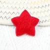 Parches Redondos de Tela con Lentejuelas de Estrella de Cinco Puntas para Navidad y Año Nuevo Accesorios para el Cabello DIY Accesorios para Ropa Accesorios Decorativos Hechos a Mano