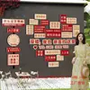 Montagem de Área de Parede de Fotos Tendência com Placas, Placas de Rua, Decorações de Parede Criativas para Restaurantes e Adesivos de Parede de Imagens