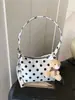 Bolsa de Tela Súper Popular de Nicho con Lunares para Mujer 2026 Nueva Versátil Bolso de Hombro Debajo del Brazo para el Trabajo Bolso Pequeño
