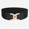 Cinturón elástico nuevo para mujer, cinturón decorativo con sello de cintura ancha y elástico, combina con todo tipo de vestidos, venta al por mayor de fábrica.