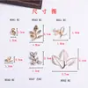 Hojas de Pedrería y Perlas Listas para Usar Accesorios de Joyería de Aleación Accesorios para Joyería DIY Accesorios para el Cabello Abanico de Novia Adornos Accesorios Venta al por Mayor