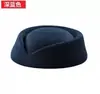 Venta al por mayor de sombreros para azafatas, sombreros para mujer de Hainan Airlines, sombreros para banda de actuación escénica, envío directo de una pieza