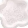 3 cuentas acrílicas transparentes de 6 mm de color sólido tipo cacahuete para pulseras y collares hechos a mano.