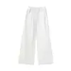 Pantalones Anchos de Lino Tencel para Mujer Verano 2026 de Cintura Alta Casuales con Encaje Resistentes al Sol de Longitud Completa para Mujer