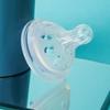 Boca larga mamilo bebê silicone líquido textura fosca mamadeira alimentação bebê prático anti-flatulência mamilo leite materno sensação