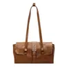 Bolso Bandolera Retro Nuevo 2026 para Mujer, Bolso de Hombro Bajo el Brazo, Bolso de Mano de Estilo Coreano de Moda y Sencillo, Nicho, para Viajes Diarios
