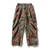 Northern Limit Marca de Tendencia Estilo Americano para Hombre Otoño/Invierno 2025 Nuevos Pantalones Cargo Casuales Scimitar Lavado Pesado con Bolsillos Grandes