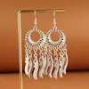 Pendientes de Pavo Real para Minorías Étnicas, Regalos Retro de Plata Miao Estilo Étnico, Accesorios de Pendientes Vintage de Imitación Plata