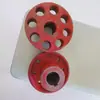 Diámetro exterior 220 mm, reductor de pasador de manguito flexible, acoplamiento de freno, hecho a medida según planos, centrífugo espiral de hierro fundido