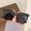 Gafas de Sol para Mujer con Montura Grande Estilo Transmisión en Vivo Protección Solar Gafas Venta al por Mayor Modelo Nuevo 2026