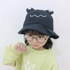 Sombrero Nuevo para Niños Primavera y Verano Estilo Coreano Niños y Niñas Sombrero de Pescador para Bebé y Niño Lindo de Dibujos Animados Protector Solar Viaje