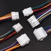5557/5559 macho e fêmea para fiação de plugue chicote de fiação de computador de carro conexão de LED conector de 4,2 mm 0,75 plano