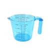 Taza medidora de plástico PS de 1000 ML, taza medidora de plástico de grado alimenticio para hornear, taza graduada de plástico con mango antideslizante