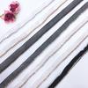 En stock Cinturón de Hilo Unilateral Cinturón de Sombrero Cadena de Perlas y Pedrería Cinta Accesorios para Puño de Ropa Cuello Lado Lateral Cinta