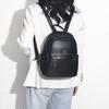 Mochila feminina coreana, estilo casual, em couro legítimo, modelo 2025, moderna, versátil e leve para viagens.