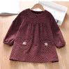Vestidos de Primavera y Otoño para Niñas [Gran Venta Rompe Códigos] [Sin Devoluciones ni Cambios] Encaje Dulce para Niños y Niños de Edad Media