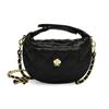 Minibolso Bolso de Mano para Mujer Estilo Nuevo Clutch de Alta Gama Bolso de Camelia Pequeño Bolso Cruzado Acolchado con Cadena Estilo Chanel