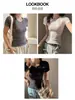 Camiseta blanca de cuello redondo de Tencel Lyocell de manga corta para mujer, nuevo modelo de verano, alta calidad, fina, top ajustado