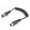Procesamiento y Personalización de Conector de Aviación M16 a Cable de Video Din de 4 Pines, Cable de Audio 4P con Terminal S Grande Procesamiento de Cables