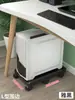 Soporte Móvil para Host de Computadora Estante de Almacenamiento para Impresora de Oficina Soporte de Almacenamiento para Caja de Escritorio con Ruedas Pequeñas
