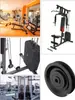 Accesorios para Equipo de Fitness Cubierta de Polea Carcasa de Polea Caja de Polea de Hierro Cubierta Decorativa de PVC para Equipo Deportivo de Fuerza