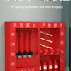 Gabinete de Bomberos para Obra Shanxun Estación de Bomberos Miniatura Extintor de Incendios Exhibición Especial Gabinete Completo de Equipo de Emergencia Arenero