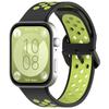 Para Huawei FIT3 Pulseira de relógio de duas cores esportivas respirável de silicone de duas cores pulseira de substituição universal