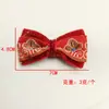 Acessórios de Laço Vermelho Estilo Chinês para Ano Novo, Acessórios de Cabeça, Roupas, Sapatos, Meias, Decorações, Acessórios, Laços Feitos à Mão