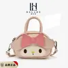 Nuevo bolso de mano lindo estilo caricatura japonesa para niños, bolso cruzado mini nicho con lazo para padres e hijos, para niñas
