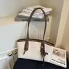 Otoño Nuevo Versátil Bolso para el Trabajo Estampado de Leopardo Elegante Gran Capacidad Versátil Bolso Tote Textura de Moda Bolso de Mano Bolso de Hombro