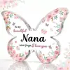 Transfronterizo Nuevo Creativo Mariposa Creativo Inglés Día de la Madre Mariposa Regalo Sorpresa para Mamá Acrílico de Escritorio