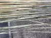 Tiras de Bambu Amarelo Camada Superior Pele de Bambu Verde Tiras de Bambu Fatias Finas de Bambu Tecelagem de Bambu Jangada de Bambu Arte Floral Materiais de Decoração de Casamento Estudante DIY