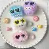 Charms para sapato Croc DIY corrente de pulseira de flor de pérola tridimensional flor de sapato estilo balé removível acessório de sapato decoração