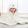 Toalha de Banho com Capuz Infantil, Poncho Roupão de Banho para Bebê, Toalha de Banho para Recém-Nascido, Manta Grossa Macia Infantil Cartoon Fofa