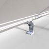Tornillo de Doble Extremo Ángulo en L Aluminio Accesorios Fotovoltaicos Soporte de Techo Solar Pie en L con Agujero Cónico Placa de Aluminio Pie en L