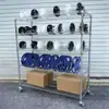 Estante de Material SMT, Estante de Malla de Alambre Giratorio, Bandeja de Componentes Electrónicos SMT de Pico Único y Doble Pico, Estante de Almacenamiento Antiestático