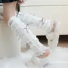 Nuevos Calentadores de Piernas para Niñas Otoño Invierno Lazo Lolita Calcetines de Media Pantorrilla Calcetines de Punto Color Sólido Calcetines Caídos Venta al por Mayor
